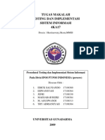 Tugas Testing Dan Implementasi Sistem