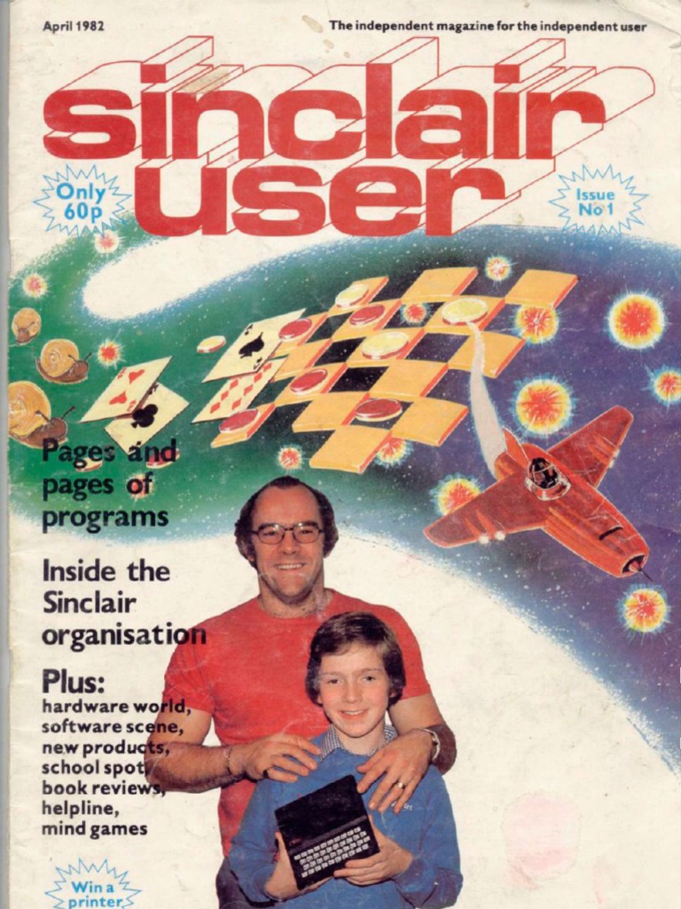 Sinclair User 1 Apr 1982 | PDF | Compact Cassette | Random