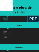 Vida e obra do astrônomo Galileu