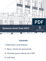 GAT: Compara el rendimiento real de tus ahorros