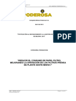 Informe PODEROSA Papel Filtro RGPM2013