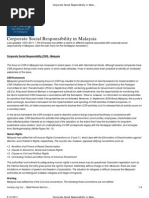 Download Corporate Social Responsibility in Malaysia by tomfoo SN55993816 doc pdf