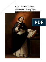 O MODO DE ESTUDAR - Tomás de Aquino