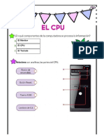 Actividad El CPU 3-4-5-6 GRADO