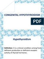 CONGENITAL HYPOTHYROIDISM Lec 5th Year 1