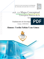 Act. 2.1 Mapa Conceptual: Conceptos Básicos de La Investigación