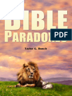 Bible Paradoxes by Taylor G. Bunch