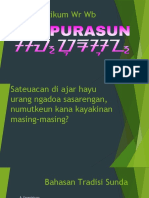 Budaya Sunda dalam Pedaran