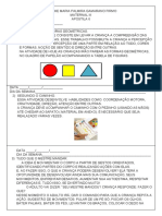 Figuras geométricas, desenho no espelho e outras atividades educativas