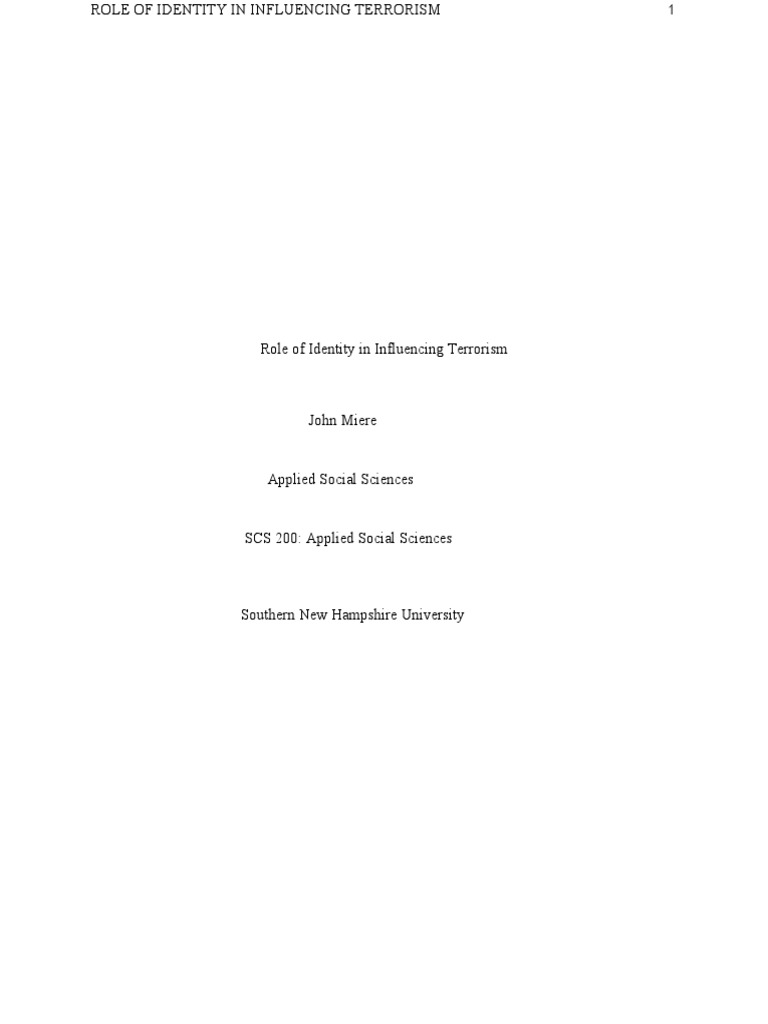 6 2 Presentation | PDF | Identity (Social Science) | Social Psychology