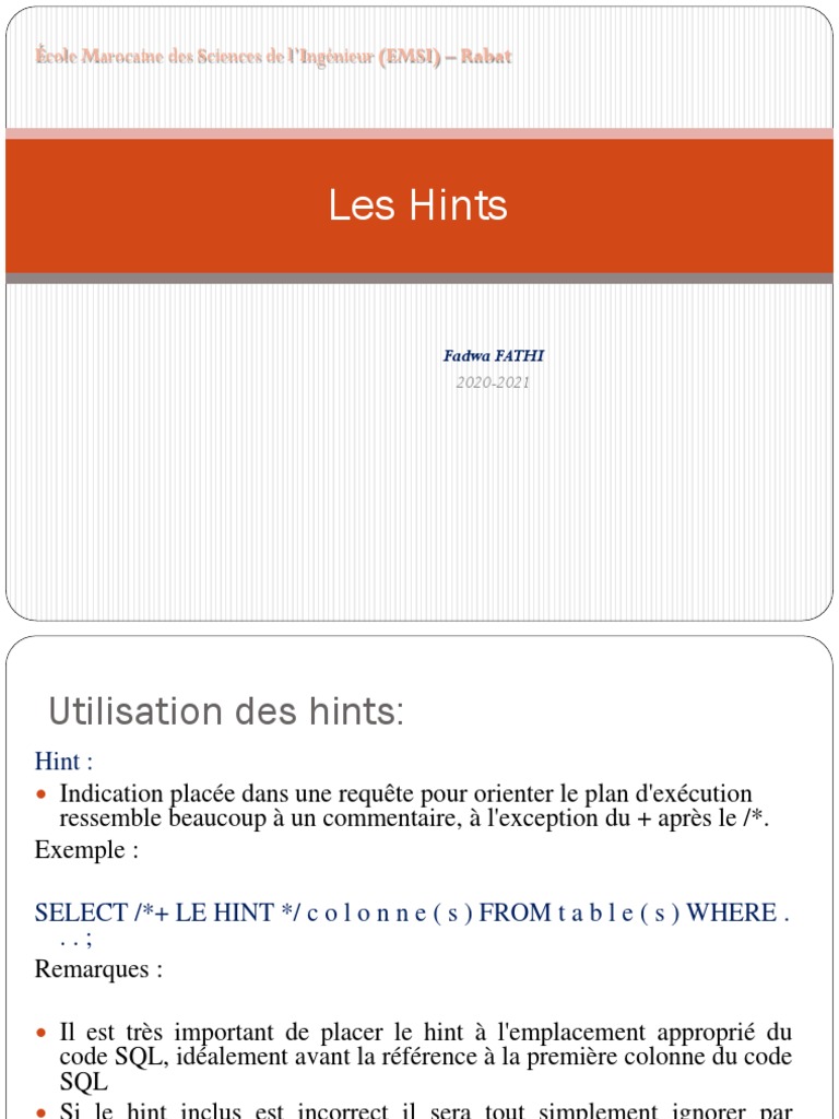 Chapitre - 4 - Hints | PDF | Méthodes et références pédagogiques ...