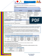 Actividad 3 - Experiencia 8 - Matematica 3° - Jbso