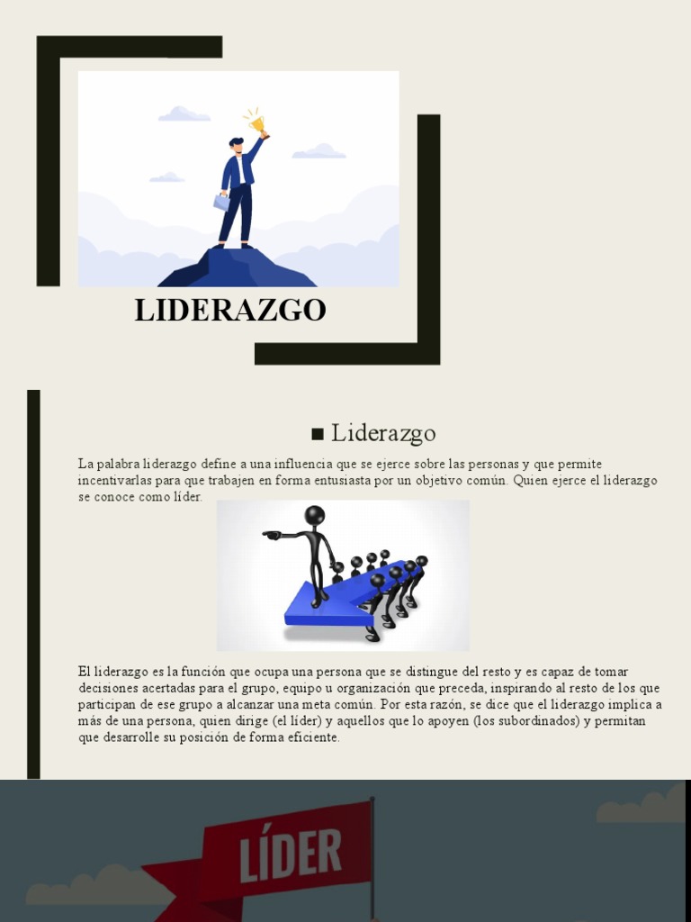Tipos y Claves del Liderazgo Efectivo | PDF | Liderazgo | Ciencias ...