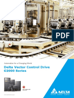 Delta Vector Control Drive C2000 Series: Automation For A Changing World