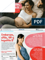 Folleto Embarazo Sifilis VIH Hepatitis