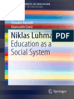 Baraldi, C. & Corsi, G. - Education as a Social System