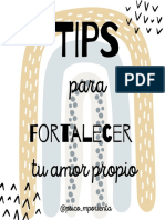Tips Amor Propio