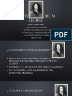 Trabajo de Filosofia Gottfried Wilhelm Leibniz