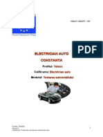ELECTRICIAN AUTO-Testarea Automobilului