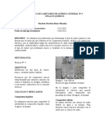 Informe de Quimica 4