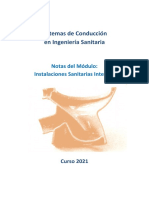 Notas ISI Repaso y Distribución de Agua Potable