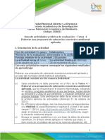 Guia de Actividades y Rubrica de Evaluacion - Unidad 2 - Tarea 4 - Elaborar Una Propuesta