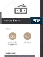 First Year Financial Literacy Stock Presentation