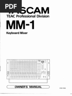 TASCAM MM-1 Keyboard Mixer