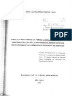 PONTES FILHO, Joao Luiz Martins - Aspectos Relevantes Da Perícia Judicial - Patologias em fachadas cerâmicas