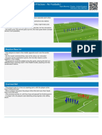 Session Warm-Up Practices - No Footballs I: Explosive Reaction