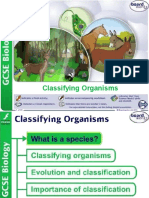 Classifying Organisms: 1 of 33 © Boardworks LTD 2011