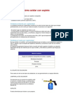 Cómo soldar con soplete: principios básicos y materiales