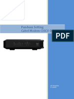 Panduan Setting Password Modem WIFI Docsis 3.0