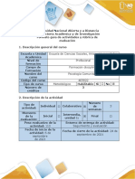 Guía de Actividades y Rúbrica de Evaluación - Fase 2 Comunitaria