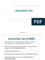 8085 Instruction Set 1