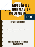 Jerarquía de las normas en Colombia