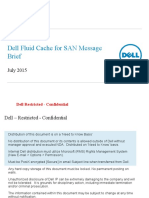 Dell Fluid Cache For SAN Internal Message Brief
