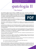 Articulacion Final - Psicopatologia II