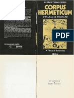 Hermes Trismegistos - Corpus Hermeticum e Discurso de Iniciação-Hemus Livraria (1978)