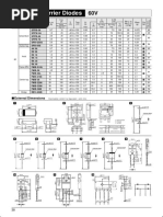 Schottky Barrier Diodes: External Dimensions