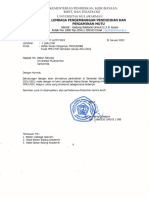 (FEB) Surat Daftar Nama Dosen Pengampu MKWK&MBB Semester Genap 2021-2022