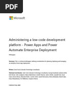 Power Platform Admin and Governance Whitepaper