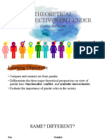 GNS - Theoretical Perspectives On Gender