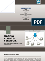 Modelo cliente-servvidor: características y aplicaciones