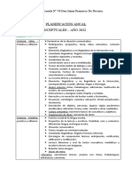 PLANIFICACIÓN ANUAL 2 Grado 2022