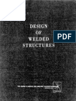Design of Welded Structures -James F. Lincoln Arc Welding Foundation (1966)