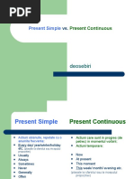Download Present Simple vs Present Continuous by GramaticaEngleza SN56001913 doc pdf