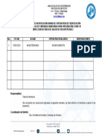 Formato de Monitoreo Multisectorial (Diario)