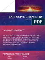 Explosive Chemistry: A Journey Into The Science of Explosion