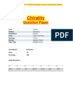 A2 Chirality MC